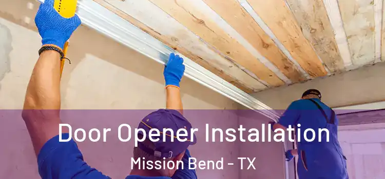 Door Opener Installation Mission Bend - TX