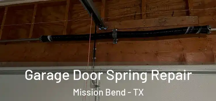 Garage Door Spring Repair Mission Bend - TX