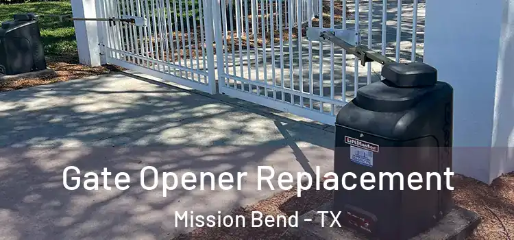 Gate Opener Replacement Mission Bend - TX
